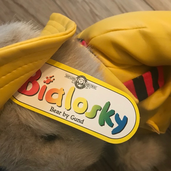 SOLD 28-yo Vintage Bialosky Bear by Gund - Picture 7 of 8